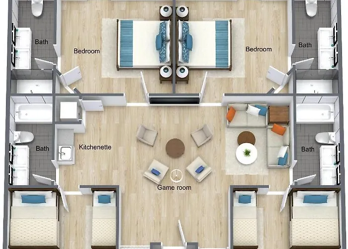 "the Pearl" Gulf Front Wprvt Heated Pool, 12 Bdrm 125bath "alvacationrentals" * Gulf Shores