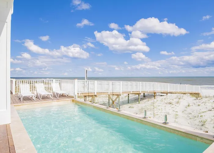 "the Pearl" Gulf Front Wprvt Heated Pool, 12 Bdrm 125bath "alvacationrentals" * Gulf Shores